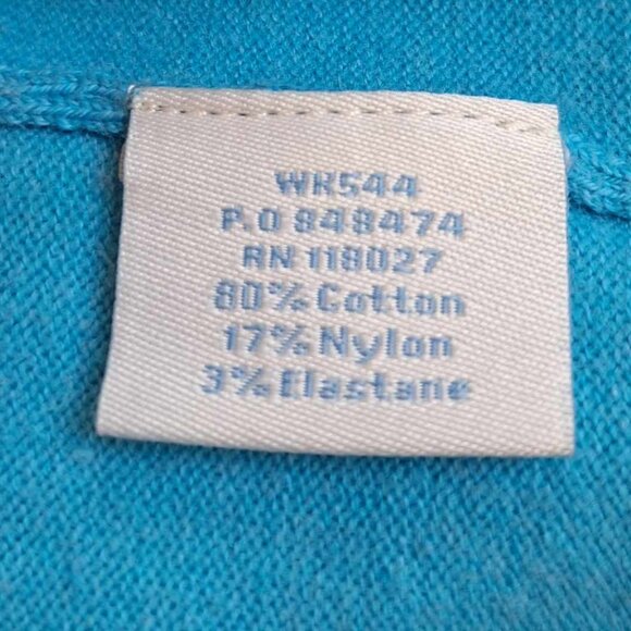 Boden Short Sleeve Blue Top Size 12 - Picture 4 of 6